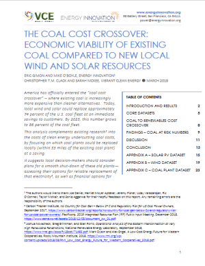 Coal is on the way out’: study finds fossil fuel now pricier than solar or wind