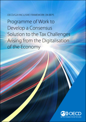 Programme of Work to Develop Consensus Solution to the Tax Challenges Arising from the Digitalisation of the Economy