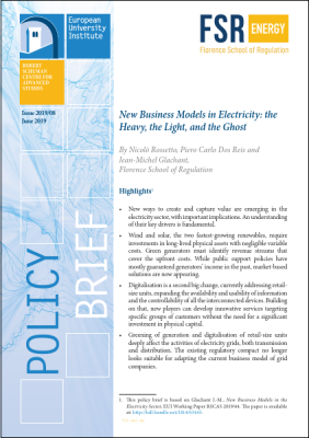 New Business Models in Electricity: the Heavy, the Light, and the Ghost