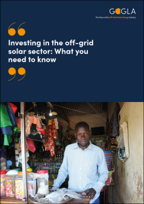 Investing in the off-grid solar sector: What you need to know