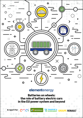 Batteries on wheels: the role of battery electric cars in the EU power system and beyond