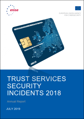 Annual report Trust Services Security Incidents 2018