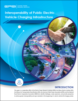 Interoperability of Public Electric Vehicle Charging Infrastructure