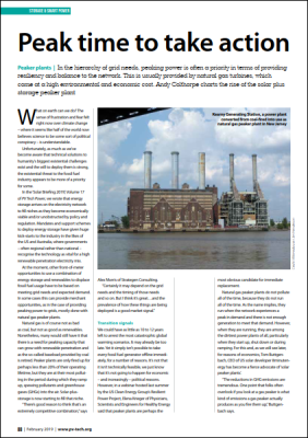 Peak time to take action