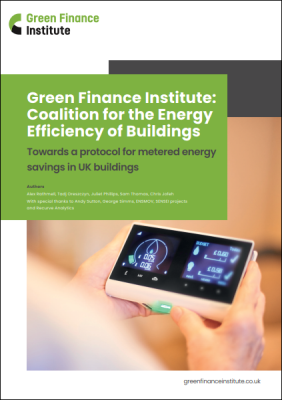 Green Finance Institute: Coalition for the Energy Efficiency of Buildings