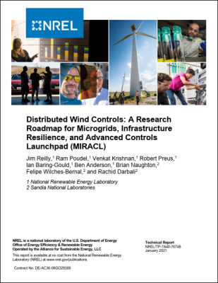 Distributed Wind Controls: A Research Roadmap for Microgrids, Infrastructure Resilience, and Advanced Controls Launchpad (MIRACL)