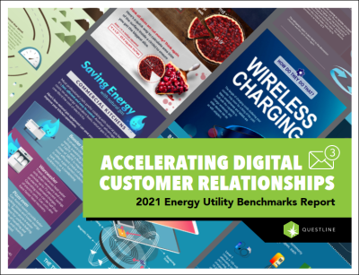 Customer engagement and digital marketing performance metrics for energy utilities.