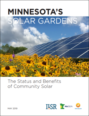 Minnesota’s Solar Gardens: the Status and Benefits of Community Solar