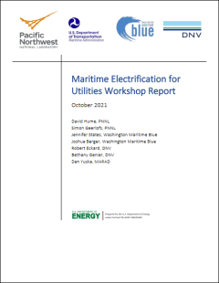 Maritime Electrification for Utilities Workshop Report