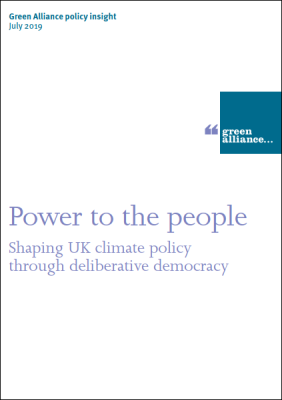 Power to the people: shaping UK climate policy through deliberative democracy