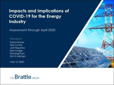 Impacts and Implications of COVID-19 for the Energy Industry ...