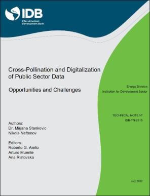 Cross Pollination and Digitalization of Public Sector Data: Opportunities and Challenges
