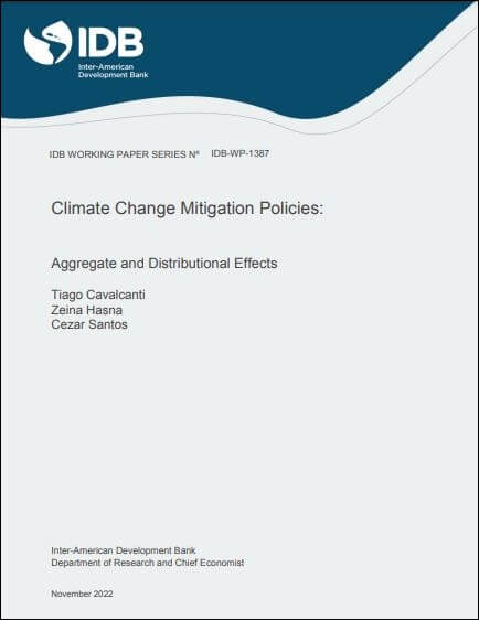 Climate Change Mitigation Policies: Aggregate and Distributional Effects
