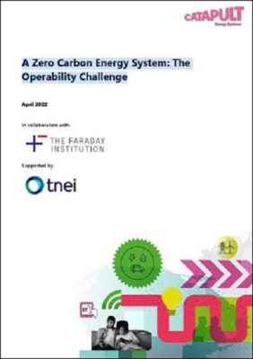 A Zero Carbon Energy System: The Operability Challenge