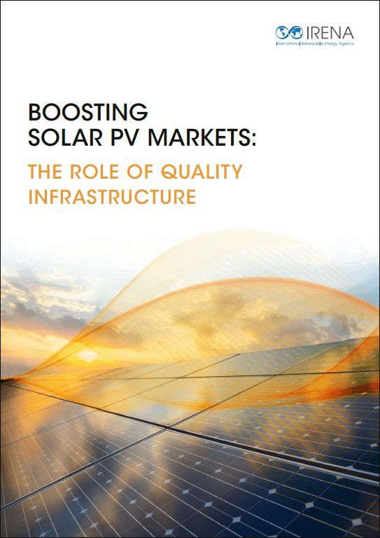 Boosting global PV markets: The role of quality infrastructure