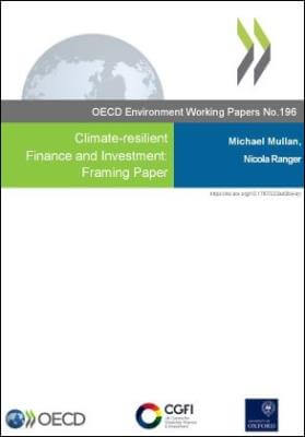 Climate-resilient finance and investment
