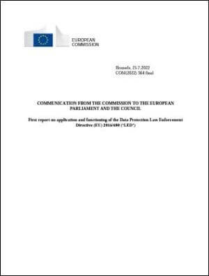 Communication from the Commission to the European Parliament and the Council –