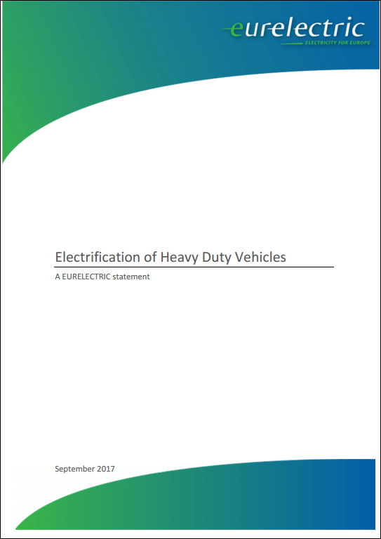 Electrification of Heavy Duty Vehicles