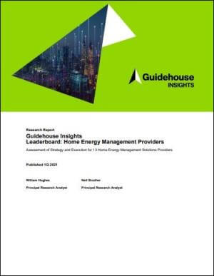 Guidehouse Insights Leaderboard: Home Energy Management Providers