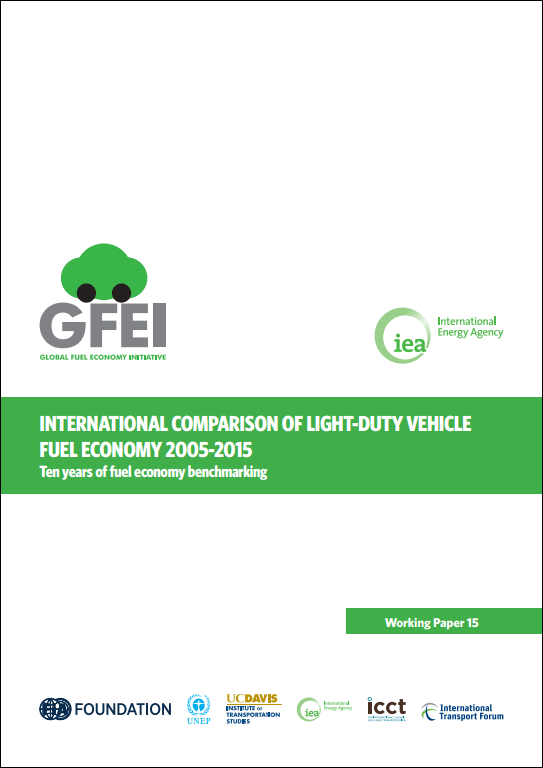 International Comparison of Light-Duty Vehicle Fuel Economy 2005-2015
