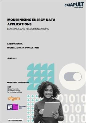 Modernising Energy Data Applications: Learnings and recommendations