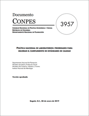 POLÍTICA NACIONAL DE LABORATORIOS: PRIORIDADES PARA MEJORAR EL CUMPLIMIENTO DE ESTÁNDARES DE CALIDAD