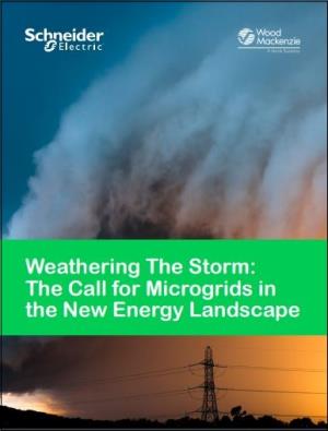 Weathering the storm: the call for microgrids in the new energy landscape