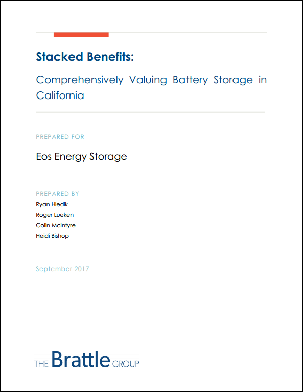 Stacked Benefits: Comprehensively Valuing Battery Storage in California