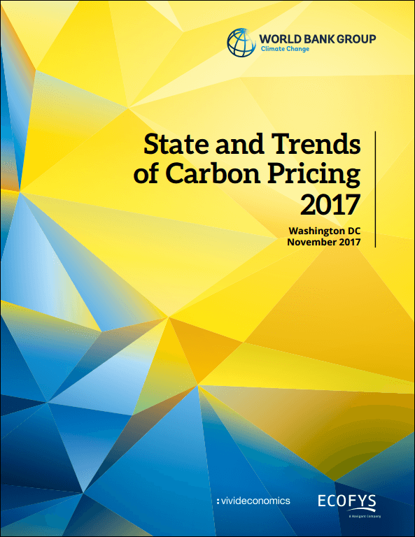 State and Trends of Carbon Pricing 2017
