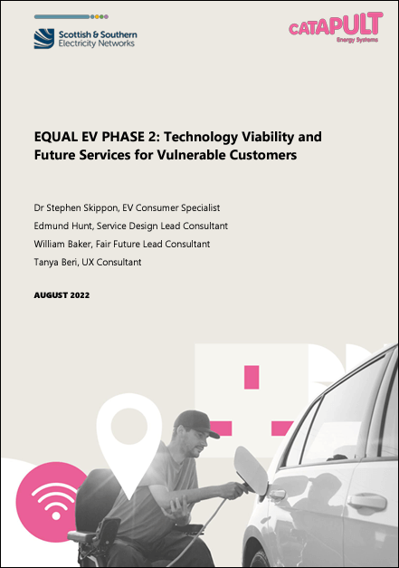 Unequal EV: Technology Viability and Future Services for Vulnerable Customers