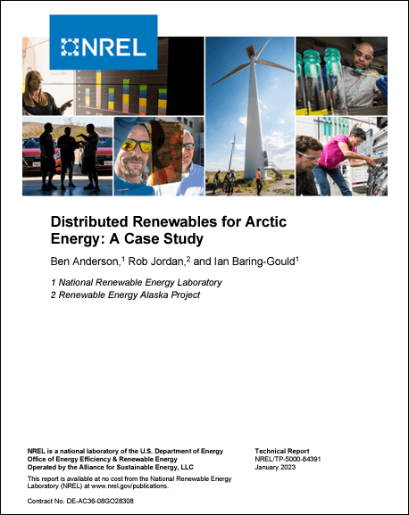 Distributed Renewables for Arctic Energy: A Case Study