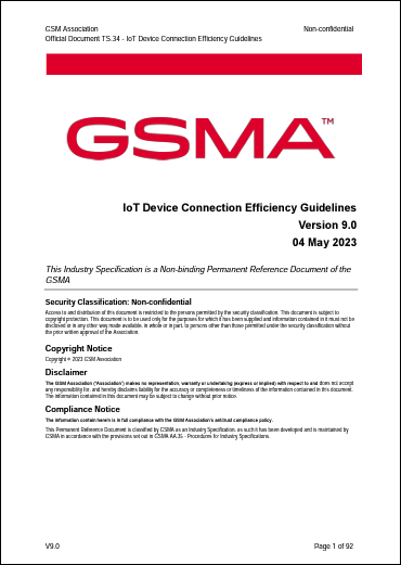 IoT Device Connection Efficiency Guidelines