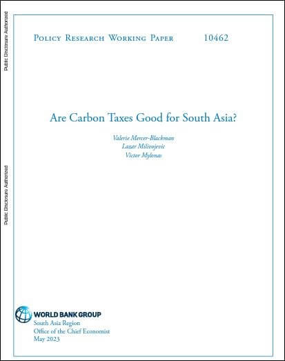 Are Carbon Taxes Good for South Asia?