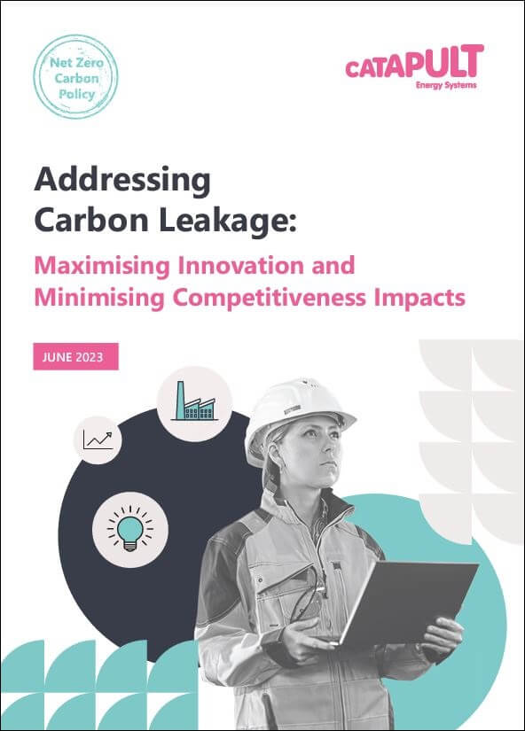 Addressing Carbon Leakage: Maximising Innovation and Minimising Competitiveness Impacts