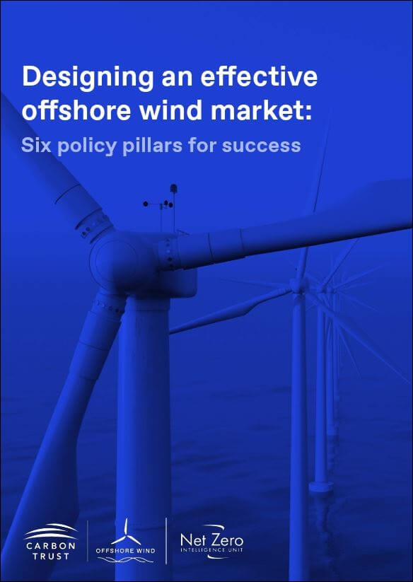 Designing an effective offshore wind market: Six policy pillars for success
