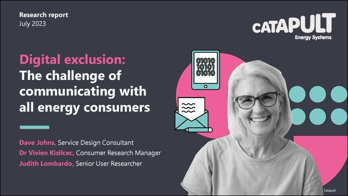 Digital exclusion: The challenge of communicating with all energy consumers