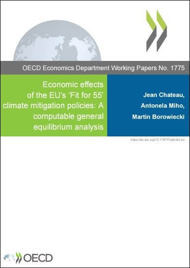Economic effects of the EU’s ‘Fit for 55’ climate mitigation policies: A computable general equilibrium analysis