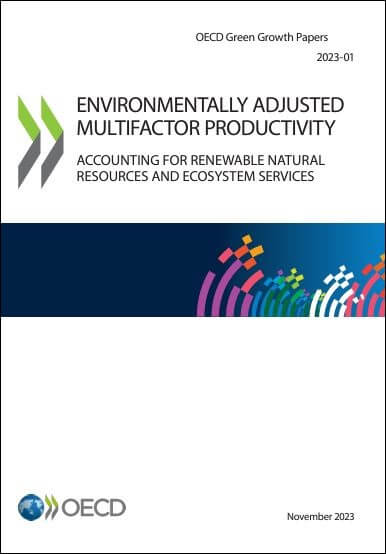 Environmentally adjusted multifactor productivity