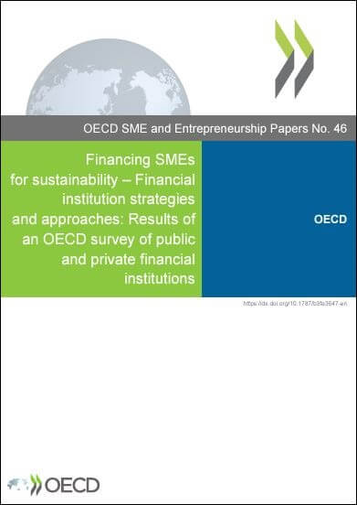Financing SMEs for sustainability – Financial institution strategies and approaches