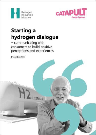 Starting a hydrogen dialogue – Communicating with consumers to build positive perceptions and experiences