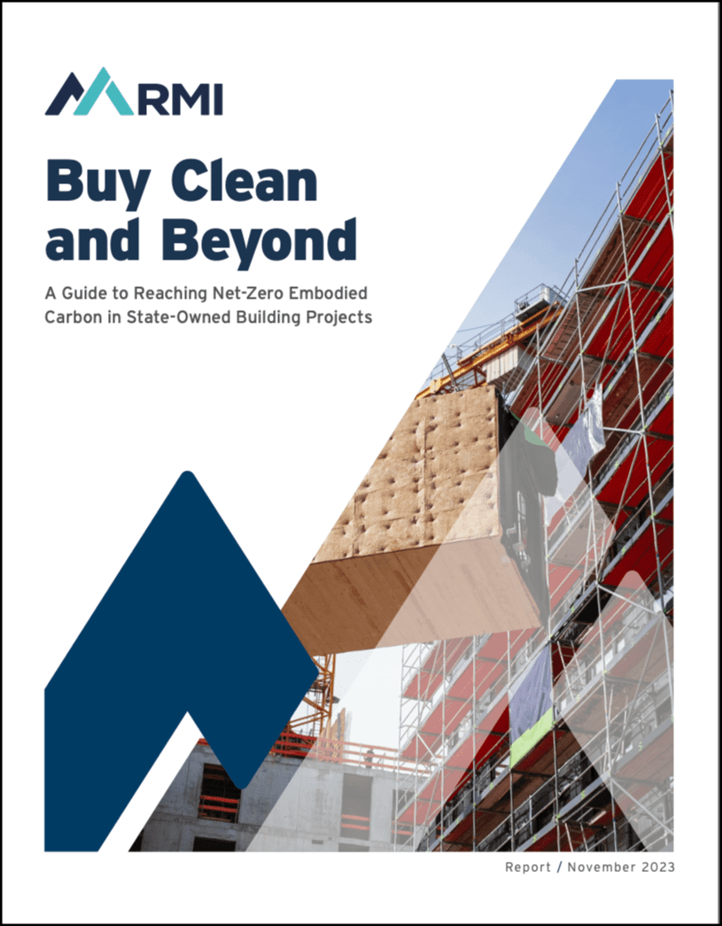 Buy Clean and Beyond