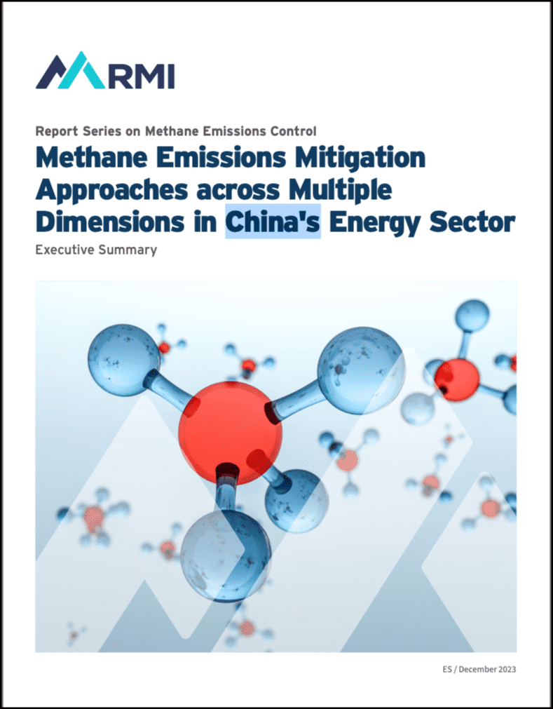 Methane Emissions Mitigation in China’s Energy Sector