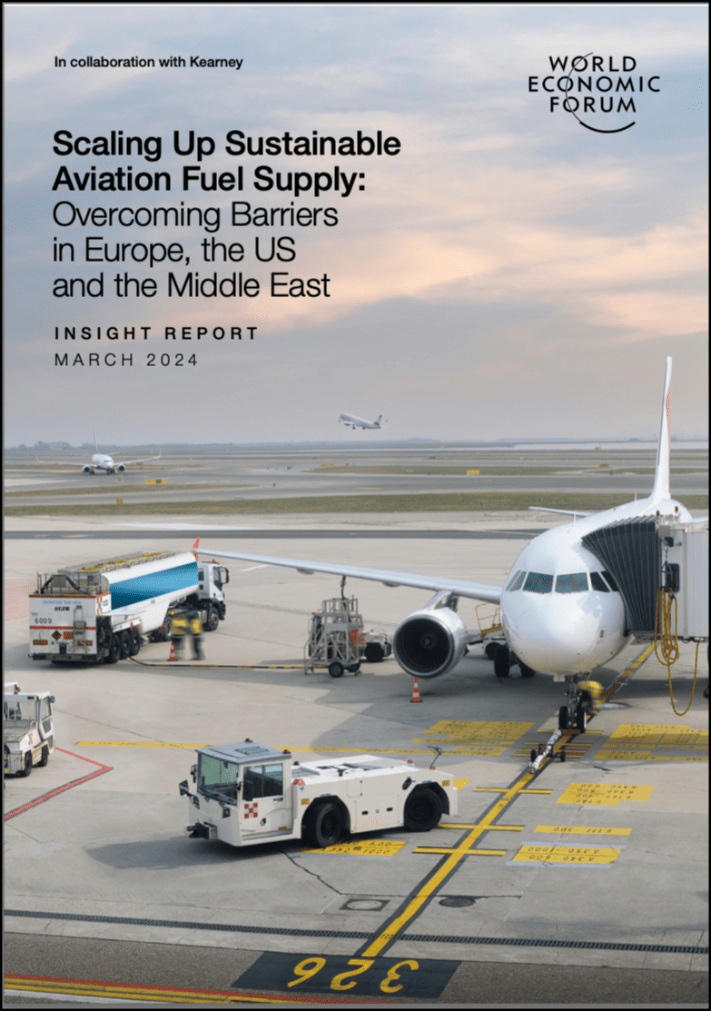 Scaling Up Sustainable Aviation Fuel Supply: Overcoming Barriers in Europe, the US and the Middle East