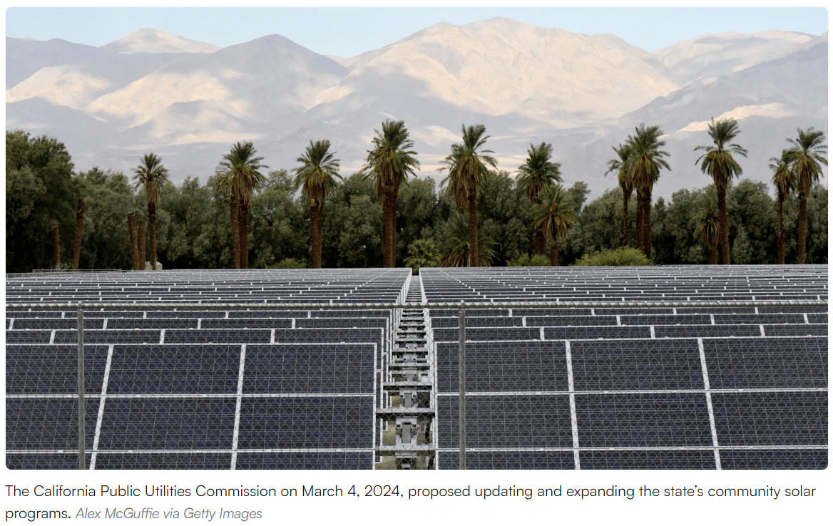 California PUC community solar incentives low-income customers