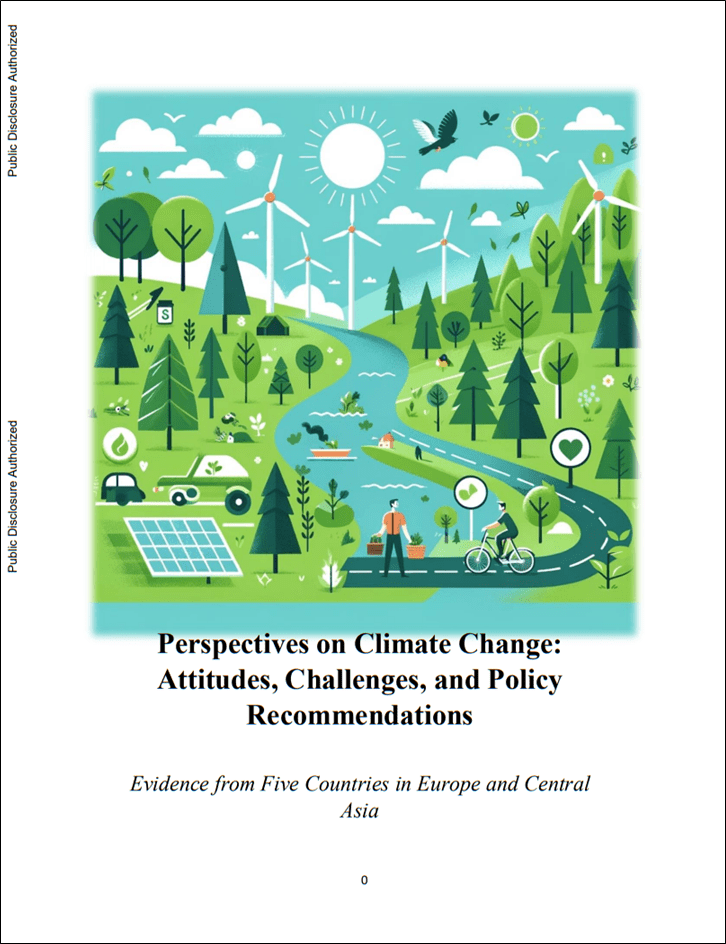 Perspectives on Climate Change: Attitudes, Challenges, and Policy Recommendations – Evidence from Five Countries in Europe and Central Asia