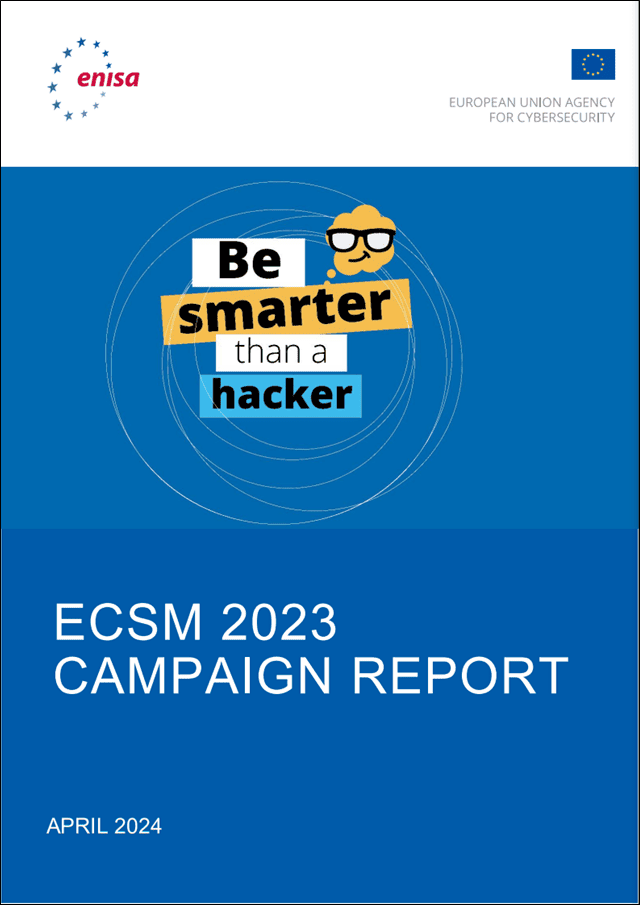 Be smarter than hacker: ECSM 2023 CAMPAIGN REPORT