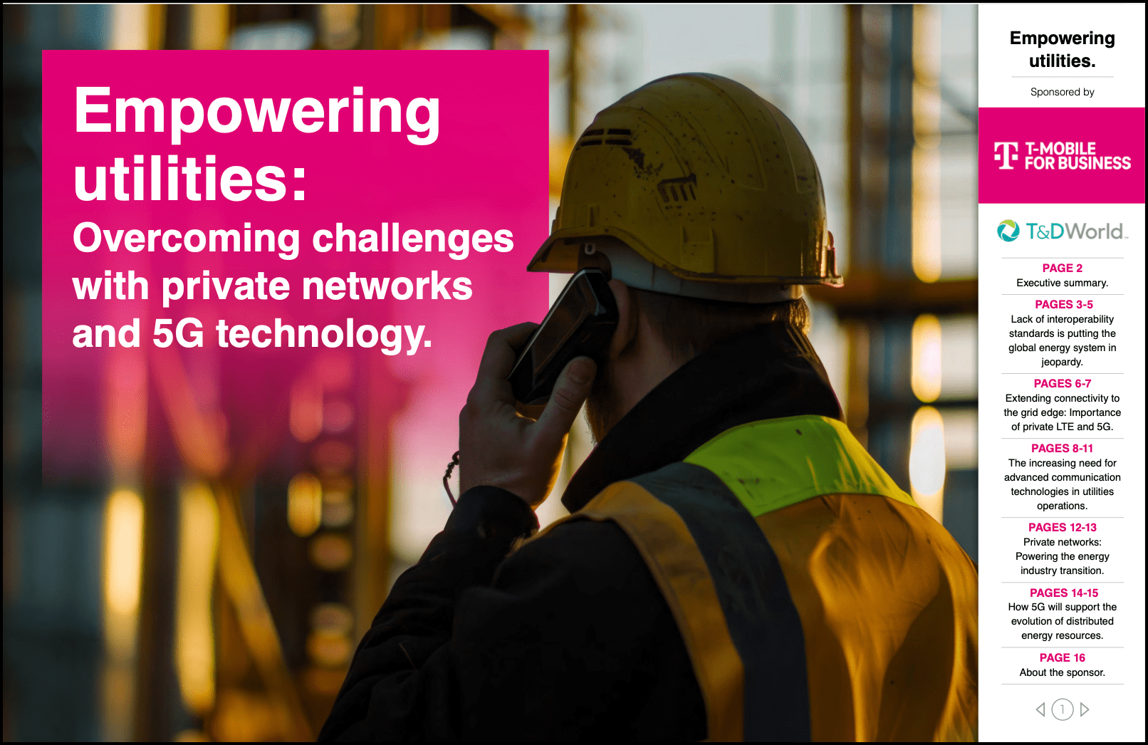 Empowering utilities: Overcoming challenges with private networks and 5G technology