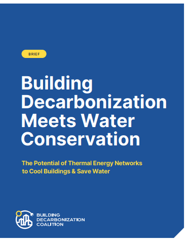 Building Decarbonization Meets Water Conservation