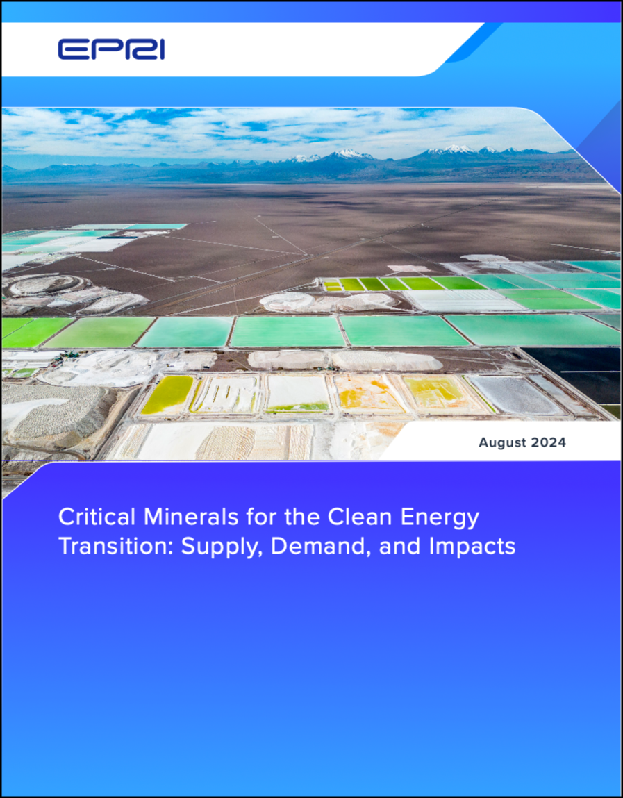 Critical Minerals for the Clean Energy Transition: Supply, Demand, and ...