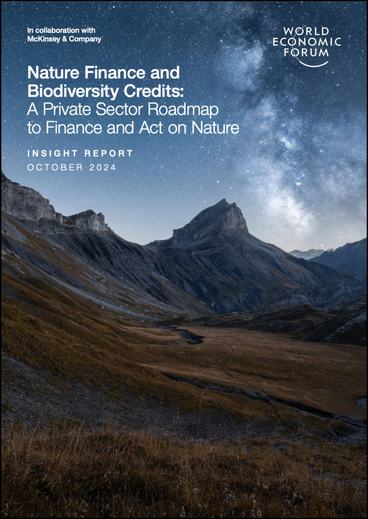 Nature Finance and Biodiversity Credits: A Private Sector Roadmap to ...